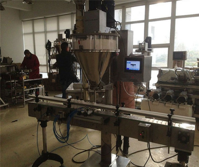 Semi Automatic Milk Powder Auger Bottle Bag Filling Packing Machine