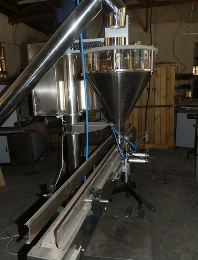 Semi Automatic Milk Powder Auger Bottle Bag Filling Packing Machine