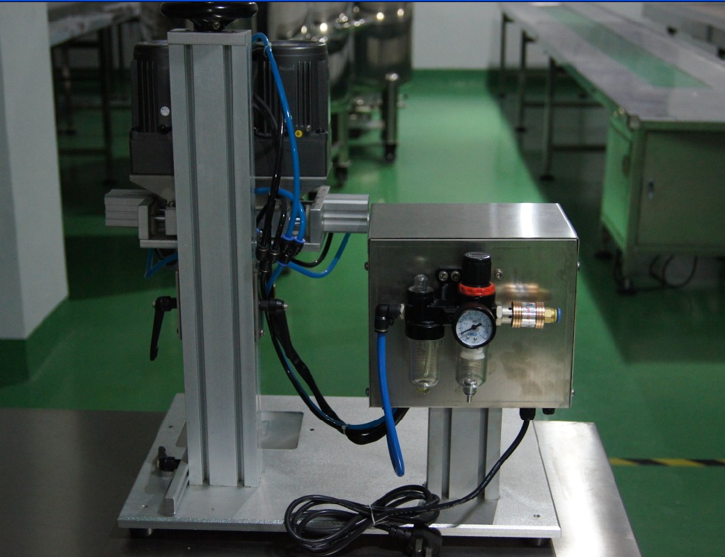 Benchtop Screw Capper Equipment For Pump Spray Bottle